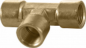 Тройник соединительный внутренняя резьба 3/8"NPT   PFT-3