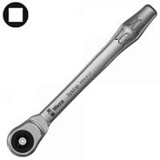 трещотка, переключение реверса, привод 1/4" Zyklop Metal Wera  WE-004004
