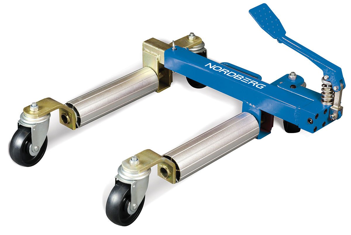 Домкрат подкатной для перемещения авто