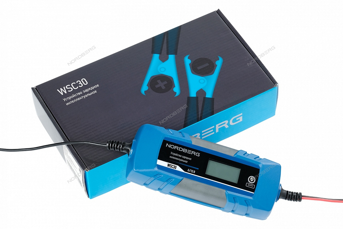 УСТРОЙСТВО зарядное интеллектуальное 6/12V макс ток 4A