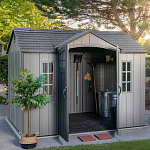 Сарай пластиковый Woodlook 10*8,