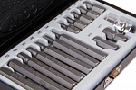 ABS-80001 Набор бит шестигранных H4-H12 S2, 15 пр.