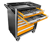 Тележка инструментальная TT85415, 7 полок 157 предметов  Tolsen  TT85415 4