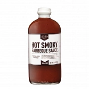 Соус барбекю HOT SMOKY 595г бутылка/стекло LS LilliesQ  fglil30 
