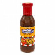 Соус барбекю Suckle Busters Peach BBQ Sauce, стеклянная бутылка, 354 мл Suckle Busters  f0030a 