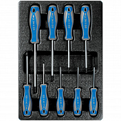 Набор отверток TORX, ложемент, 9 предметов  King Tony  9-31909PR