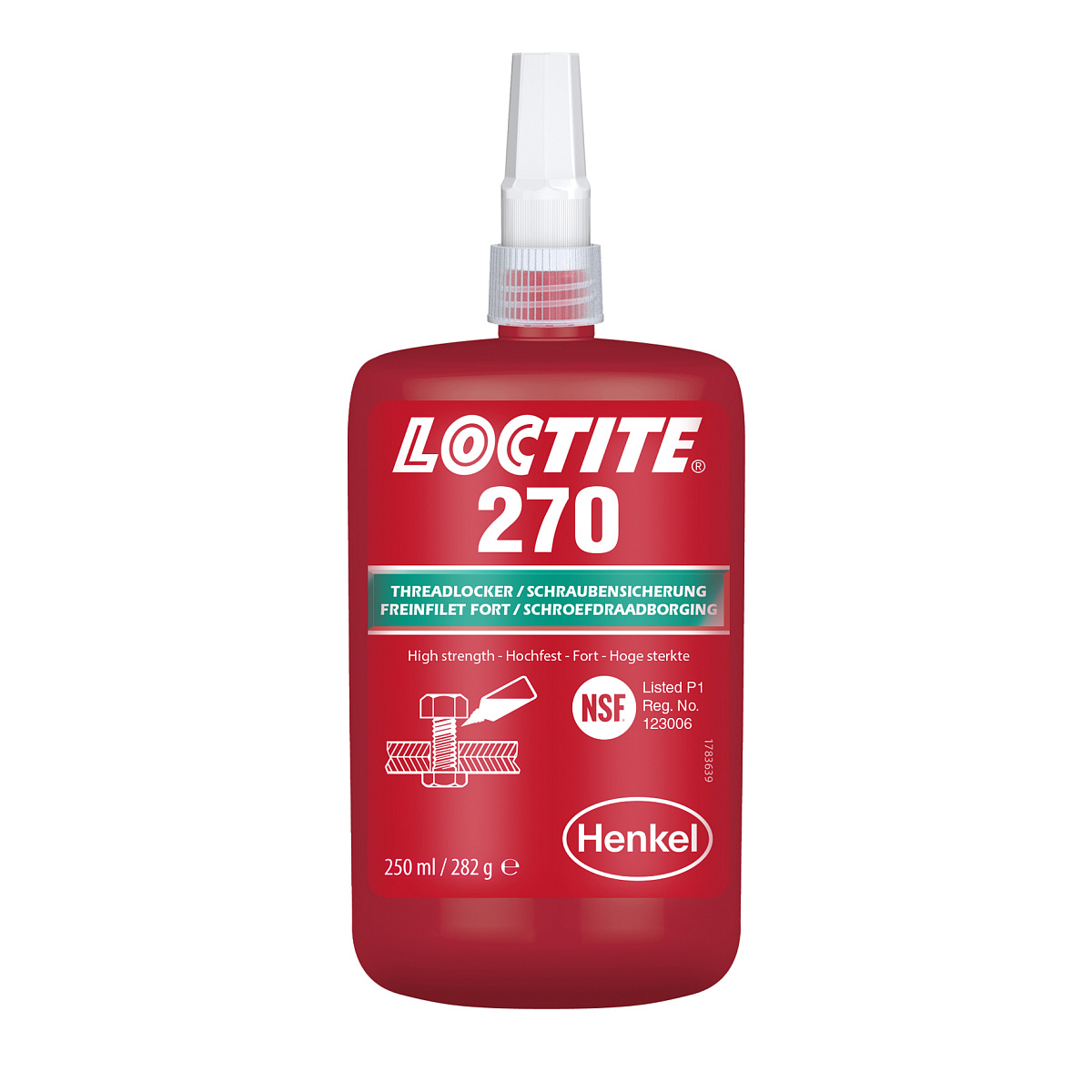Loctite 270  250мл Фиксатор резьбы выс. прочности