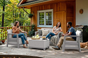 Комплект мебели Сканди (Scandi Linea 2 Seater Set ) Keter  17214644  4