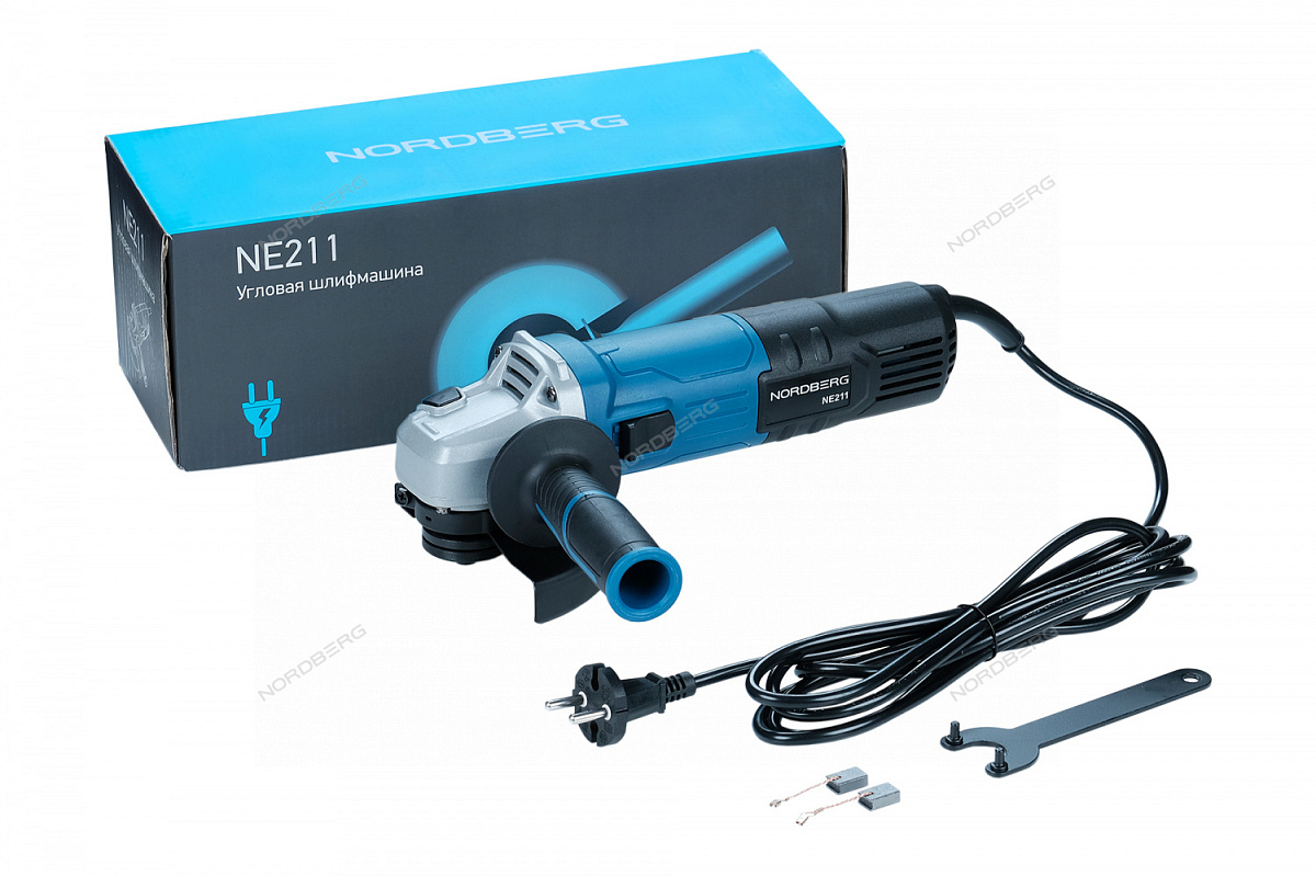 Угловая шлифовальная машина, 3000-11000 об/мин, 1050Вт