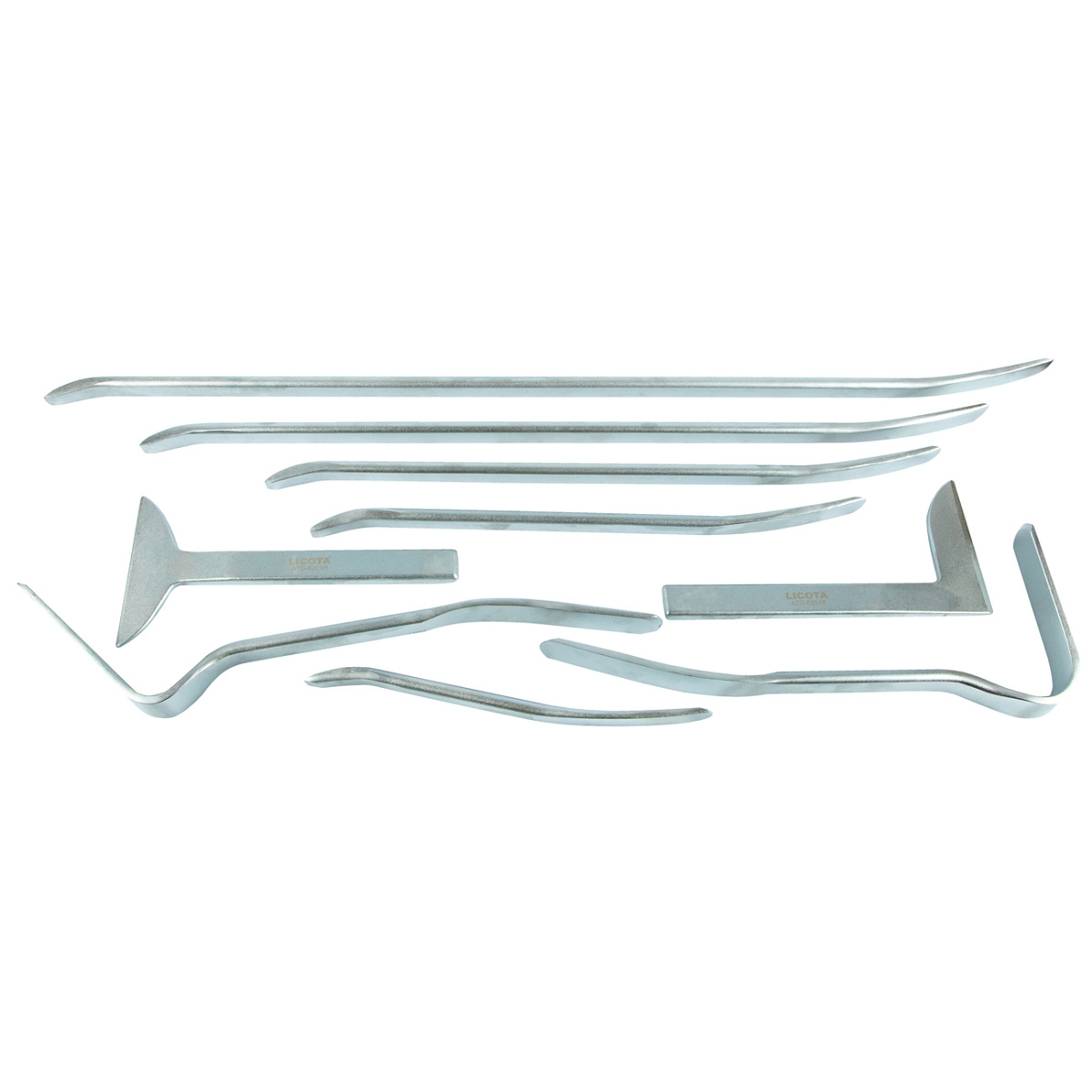 ATG-6261 Набор монтажек для кузовного ремонта 130 мм-950 мм 9пр.