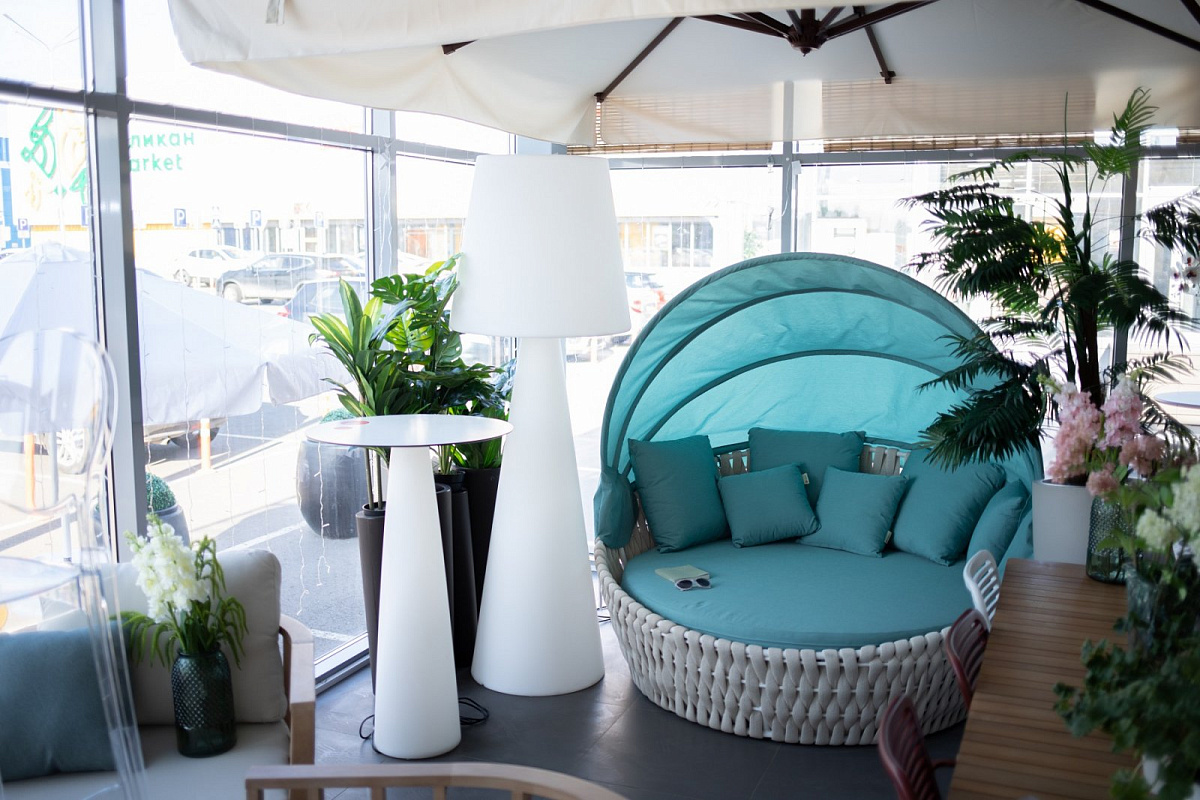 Лаунж-диван плетеный Samui