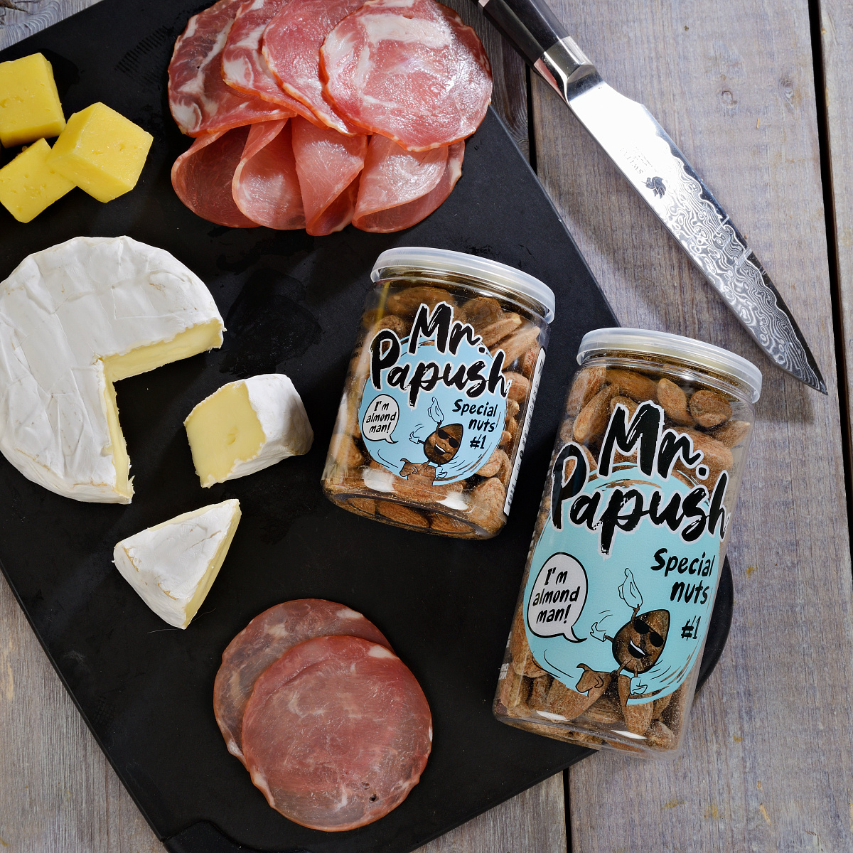 Миндаль с морской солью 