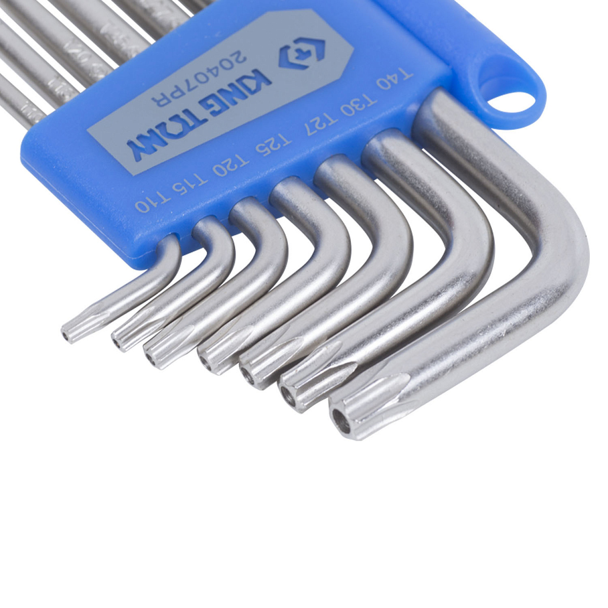Набор Г-образных TORX, T10-T40, короткие с отверстием, 7 предметов 