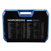 Набор инструментов, 147 предметов  Nordberg  2496147C 9