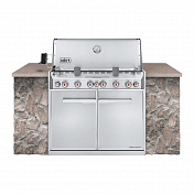 Гриль газовый Summit S-660 Built-in, нержавеющая сталь Weber  7360075 