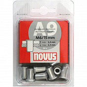 Заклепки потайные A9x15мм (10шт) Novus  045-0043