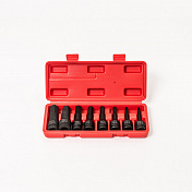НАБОР ГОЛОВОК УДАРНЫХ 1/2", HEX H5-H19, 8 ПРЕДМЕТОВ Rossvik  ST241