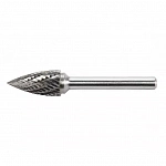 Борфреза параболическая с заостренным концом 12x25x69 мм, VHM, DC, форма G