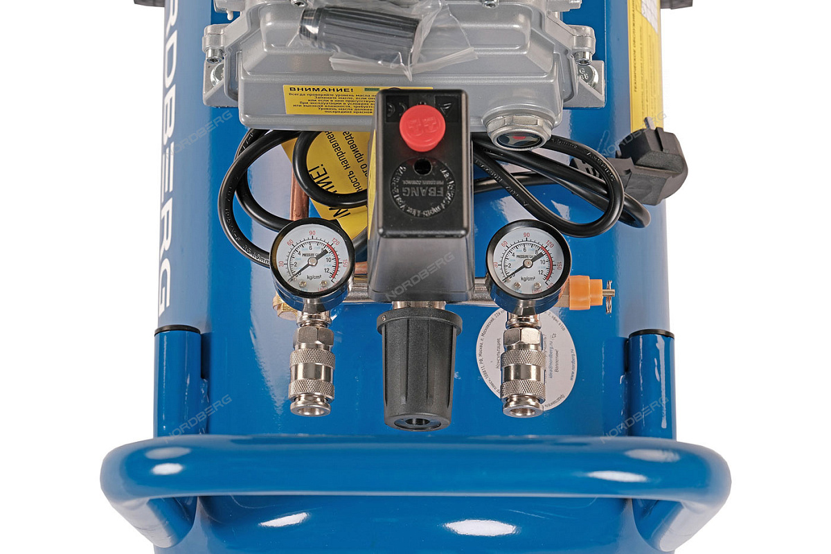 Компрессор поршневой 220 В, ресивер 50 л, 240 л/мин