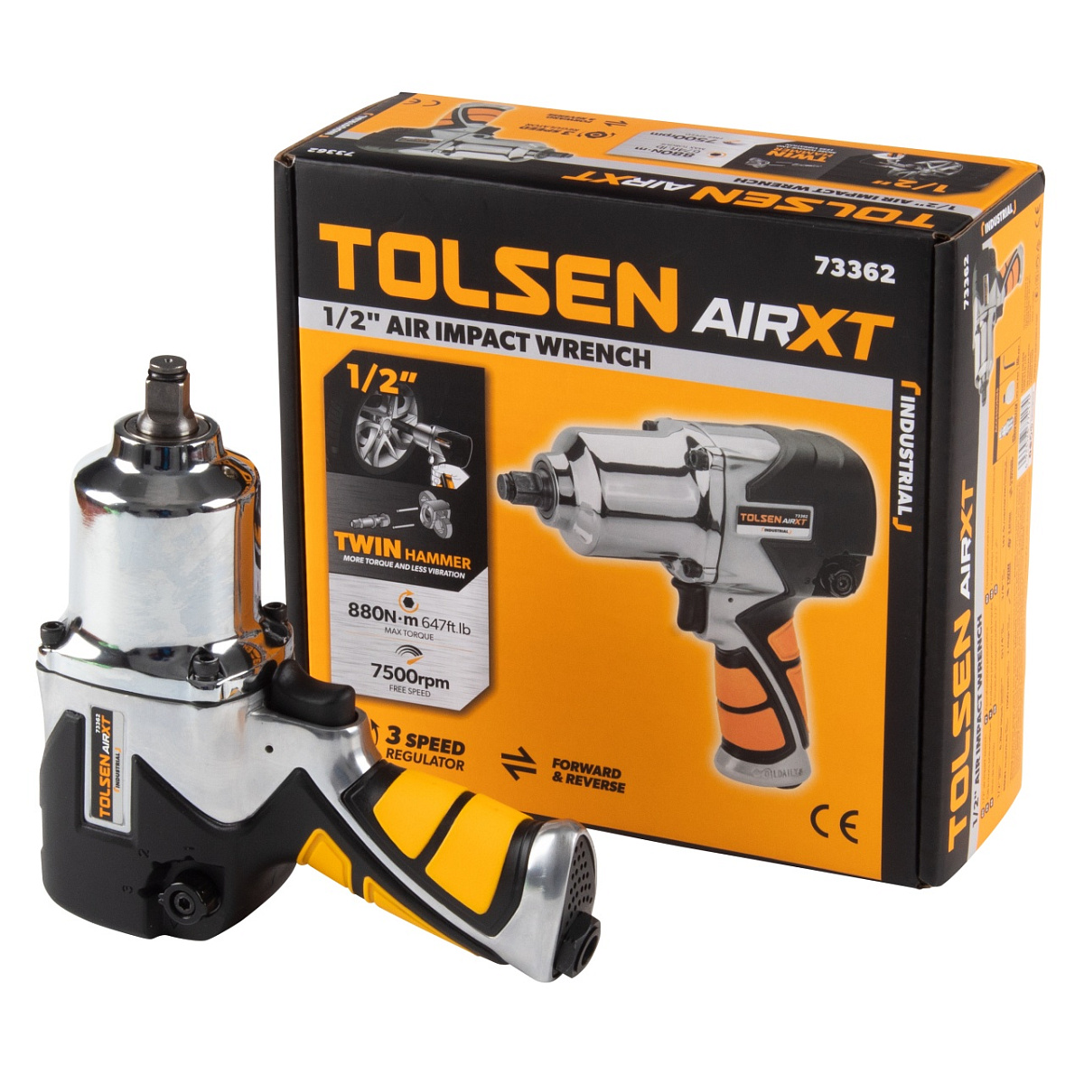 Набор инструментов 157 предметов, "BOXER", в черной тележке, в комплекте гайковерт