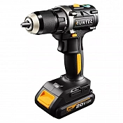  Дрель-шуруповерт аккумуляторная PRO 13 мм,20В, 2*2Ач, 55Нм Runtec  RT-ID221