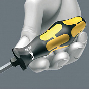 Набор отверток Kraftform Wera  (резец) + подставка Wera  WE-018287  3