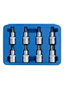 Набор головок со вставкой TORX с отверстием 1/2″, длина 55 мм, 8 пр. VERTUL  VR50189 1