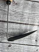 Корейская ручная мотыжка для правшей, рукоятка из ясеня 140мм DeWit  2906  4