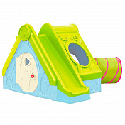 Игровой домик с горкой и трубой Funtivity PlayHouse Keter  17192000  4
