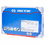 Набор накидных ключей, ложемент, 11 предметов  King Tony  9-1711MR 1