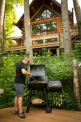 Угольный гриль коптильня Broil King Regal Offset 400 Broil King  955050  13
