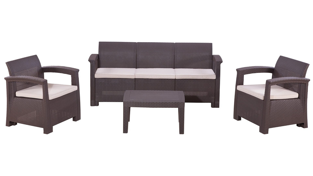 Комплект мебели B:rattan Rattan Comfort 5, венге