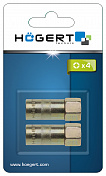 Наконечник 4- х лепестковый, 2 шт. Högert  HT8G915 1