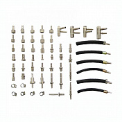 Набор адаптеров OVA602 для CNC 602, для промывки на автомобиле Launch  LA32004