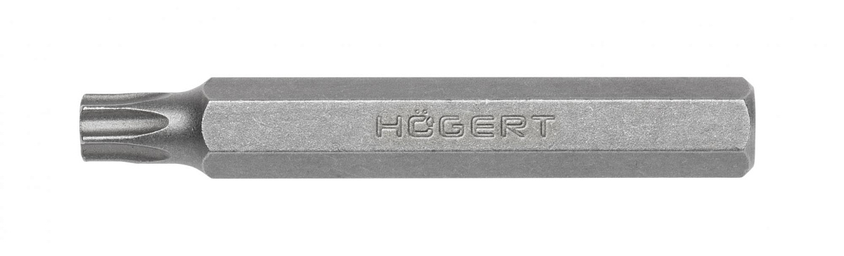 HOEGERT Бита Т20, 75 мм, M10, сталь S2