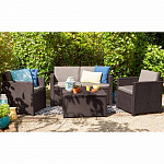 Комплект мебели со столиком-тумбой Monaco Set With Storage Table