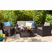 Комплект мебели со столиком-тумбой Monaco Set With Storage Table 1