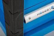 Тележка инструментальная 7 ящиков, усиленный пластиковый верх Högert  HT7G047 3