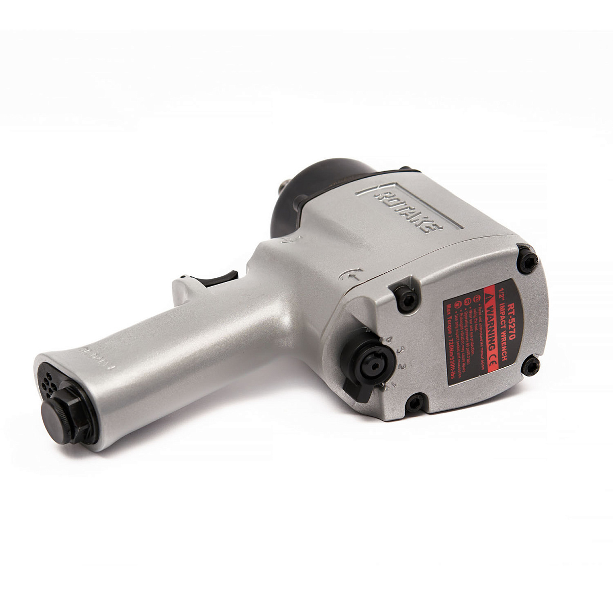 ГАЙКОВЕРТ ПНЕВМАТИЧЕСКИЙ, 1/2", 700НМ, 7000ОБ/МИН, 6,2БАР, С НАБОРОМ ГОЛОВОК