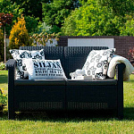 Двойной диван из пластика Corfu Love Seat