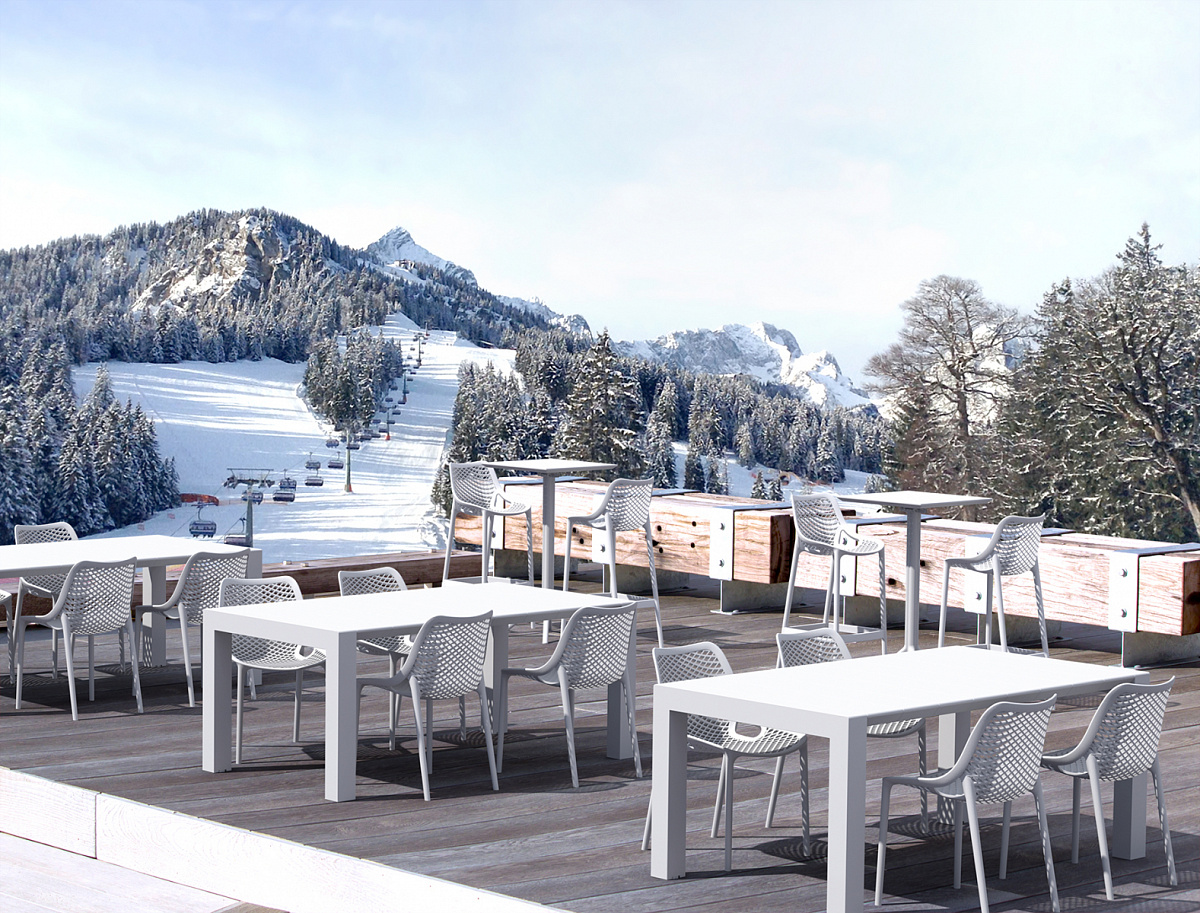 Стол пластиковый барный складной Sky Folding Bar Table