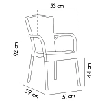 Кресло Royal (Coffee)