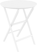 Стол пластиковый складной Helen Folding Table Ø60 Siesta Contract   