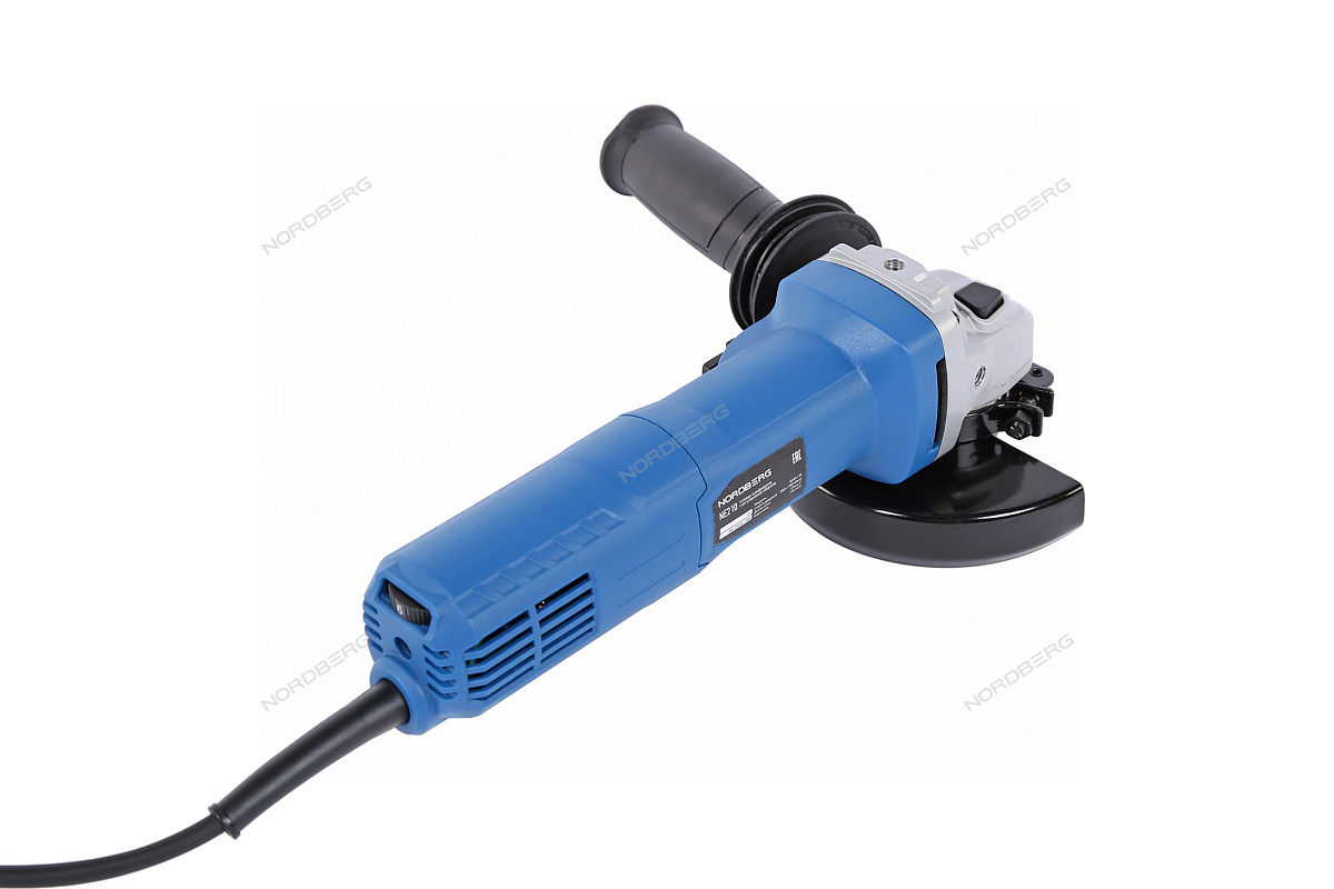 Угловая шлифмашина с регулировкой оборотов, 125 мм, 1020 Вт