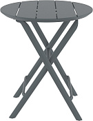 Стол пластиковый складной Helen Folding Table Ø60 1