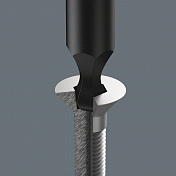 Отвертка с шестигранной шариковой головкой для электронщиков 1/16"x60 мм Wera  WE-118098  2