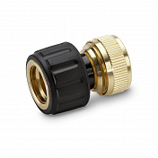 Латунный коннектор с аквастопом 1/2'' Karcher  2.645-017.0