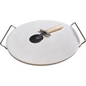 Камень для пиццы с ручками и ножом BELLAGIO  5-0-214 