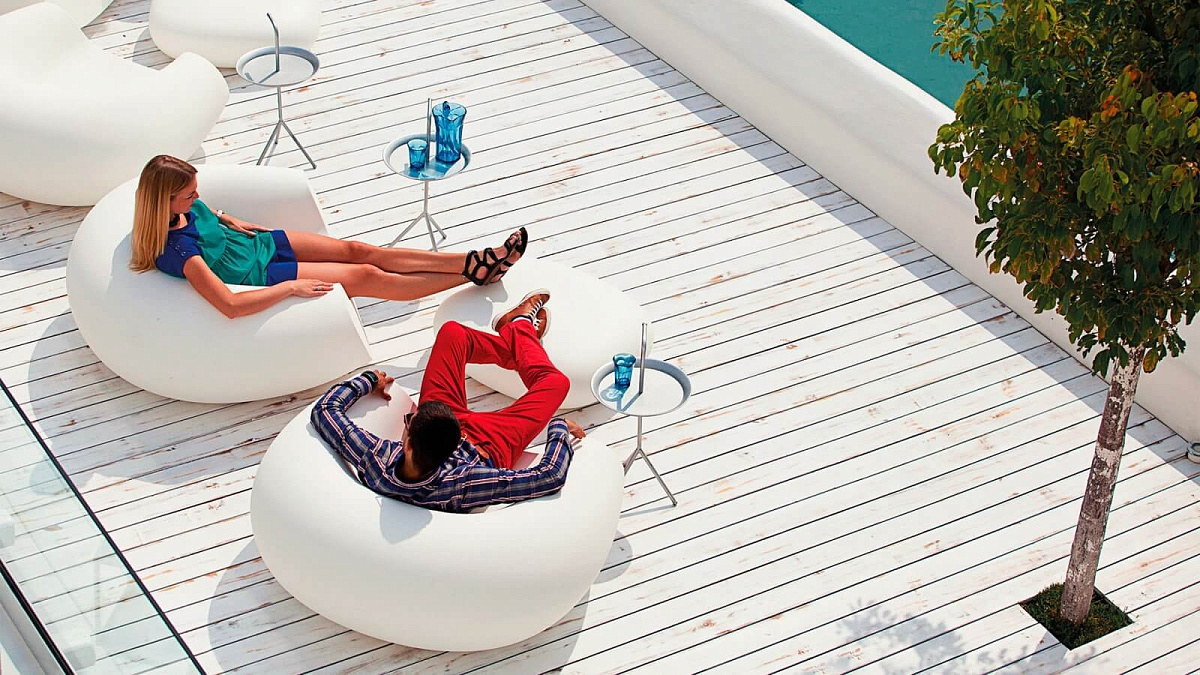 Кресло пластиковое Chubby Standard