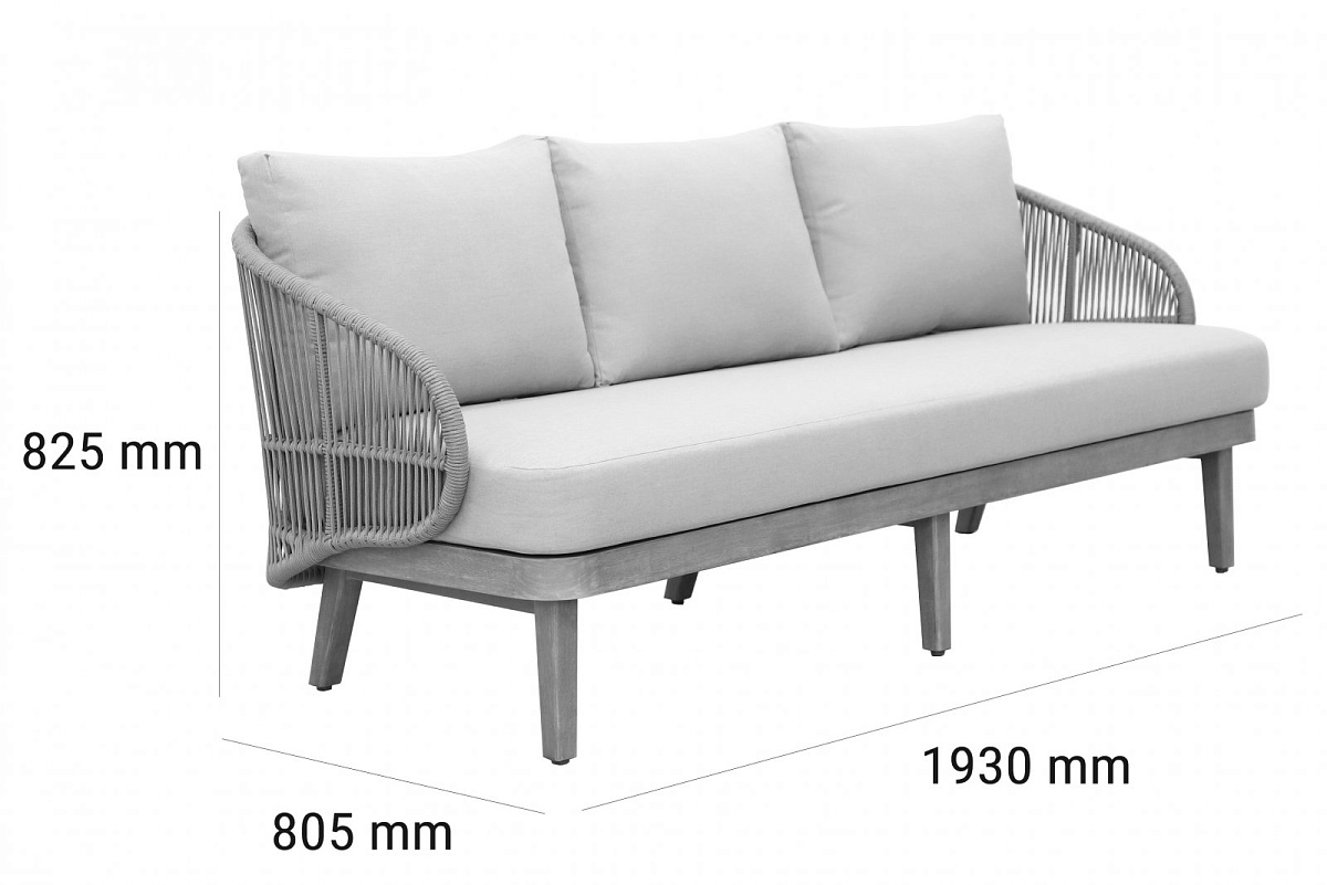Комплект деревянной мебели Mali